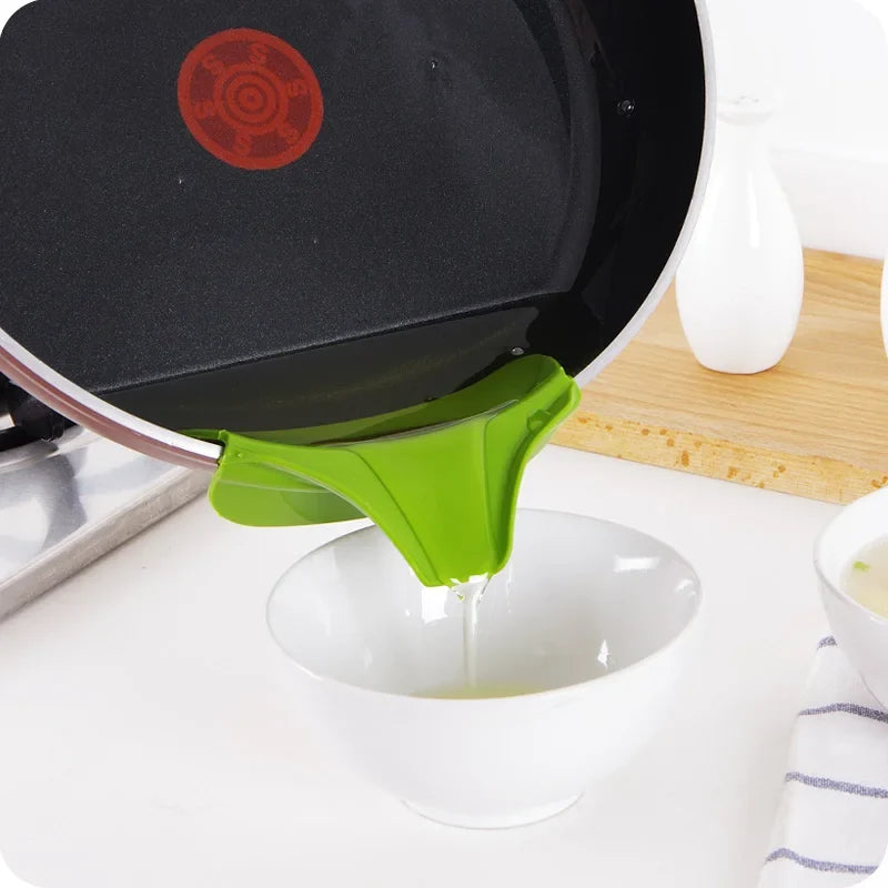 Silicone Pot Pour Funnel for Soup and Broth