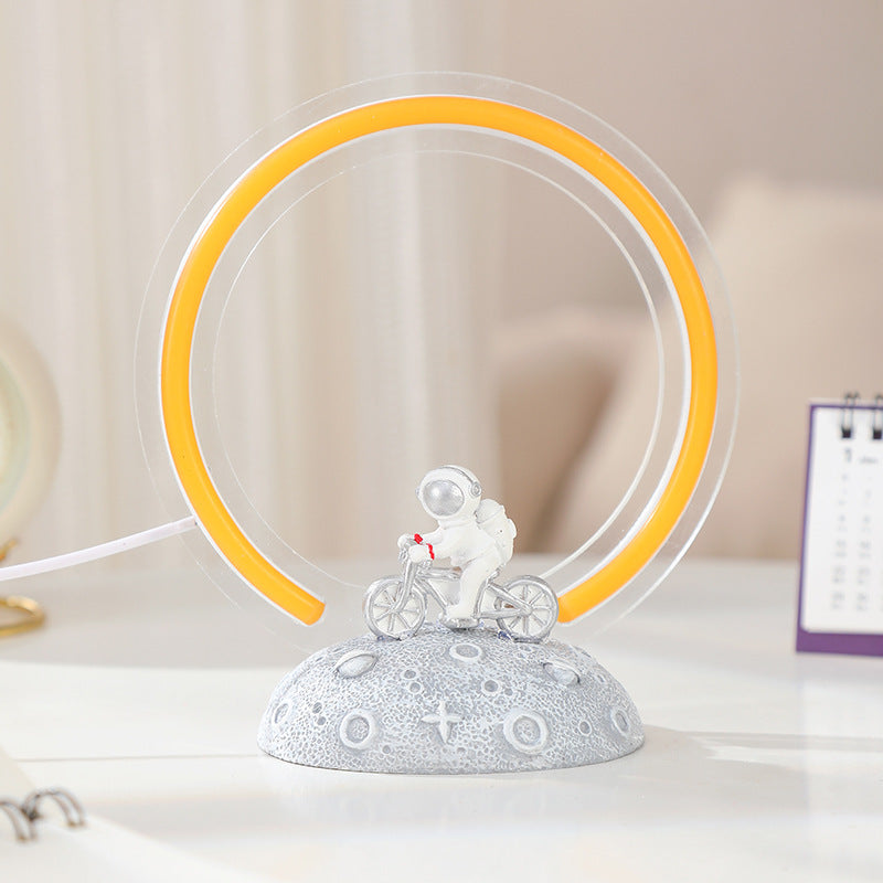 Astronaut LED Nightlight for Colorful Desktop Decor