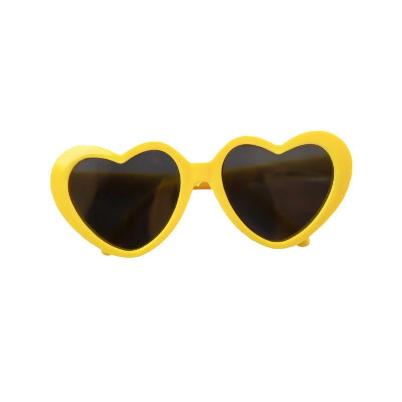 Heart-Shaped Pet Sunglasses for Instantly Photo-Ready Pets