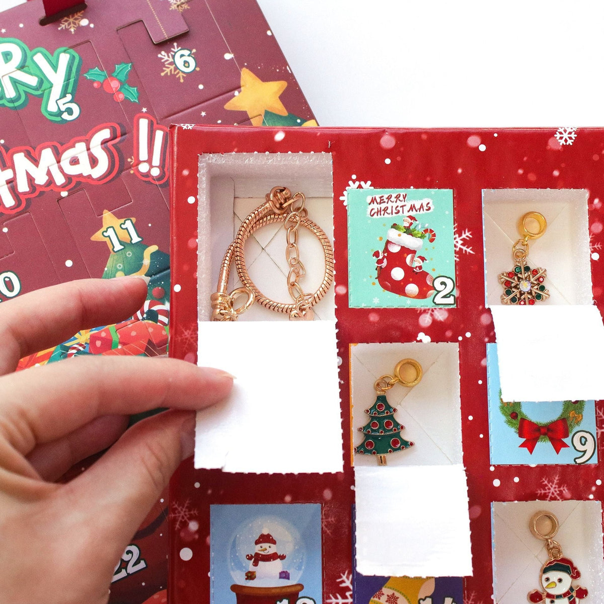 Christmas Bracelet Blind Box Advent Calendar Set