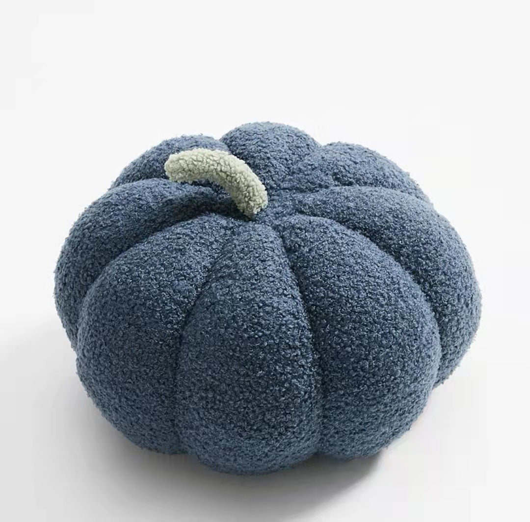 Pumpkin Plush Accent Pillow for Cozy Autumn Home Decor