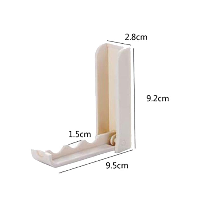 Foldable Wall Hook for No-Drill Home Organization