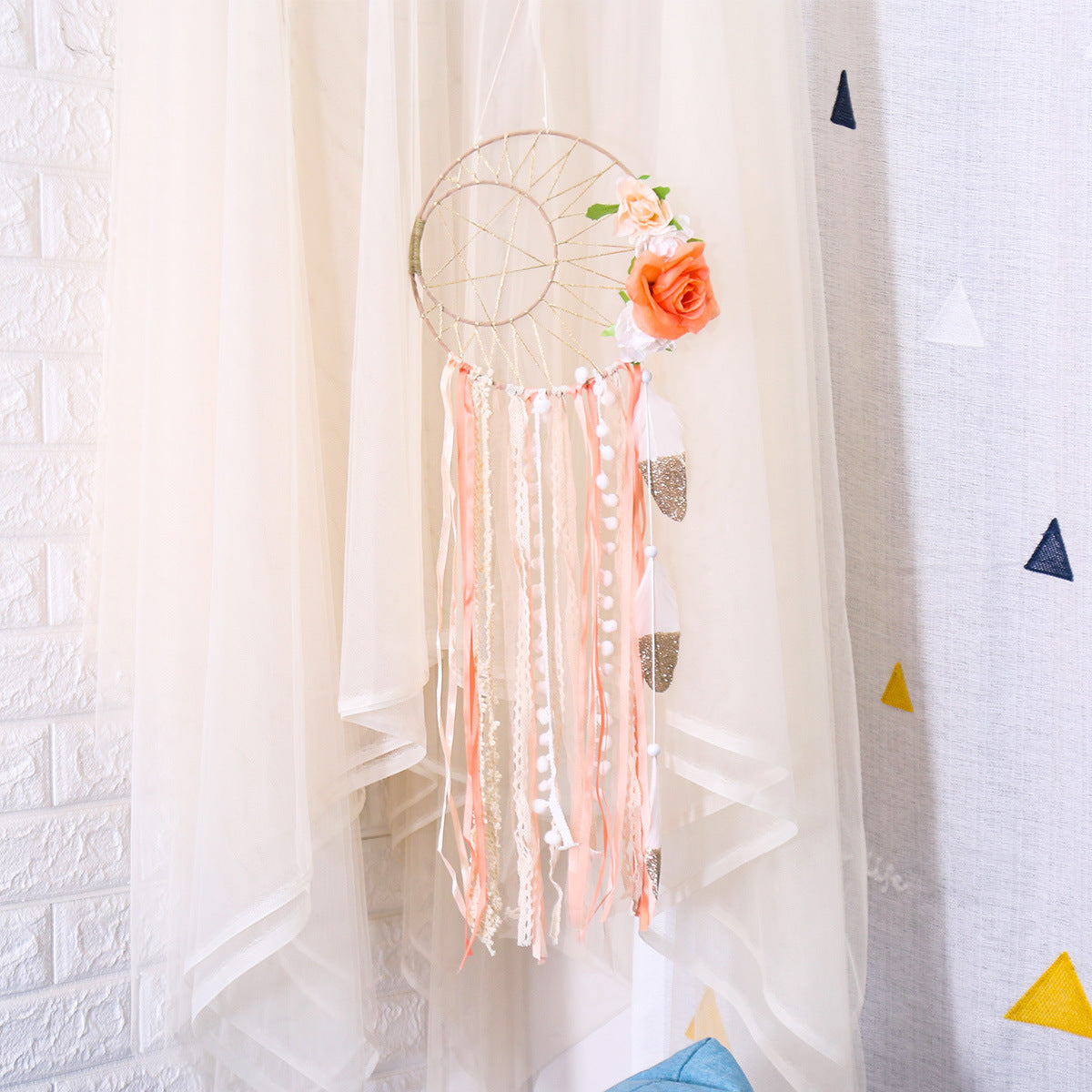 Boho Dream Catcher Wall Decor for Cozy Bedroom Style