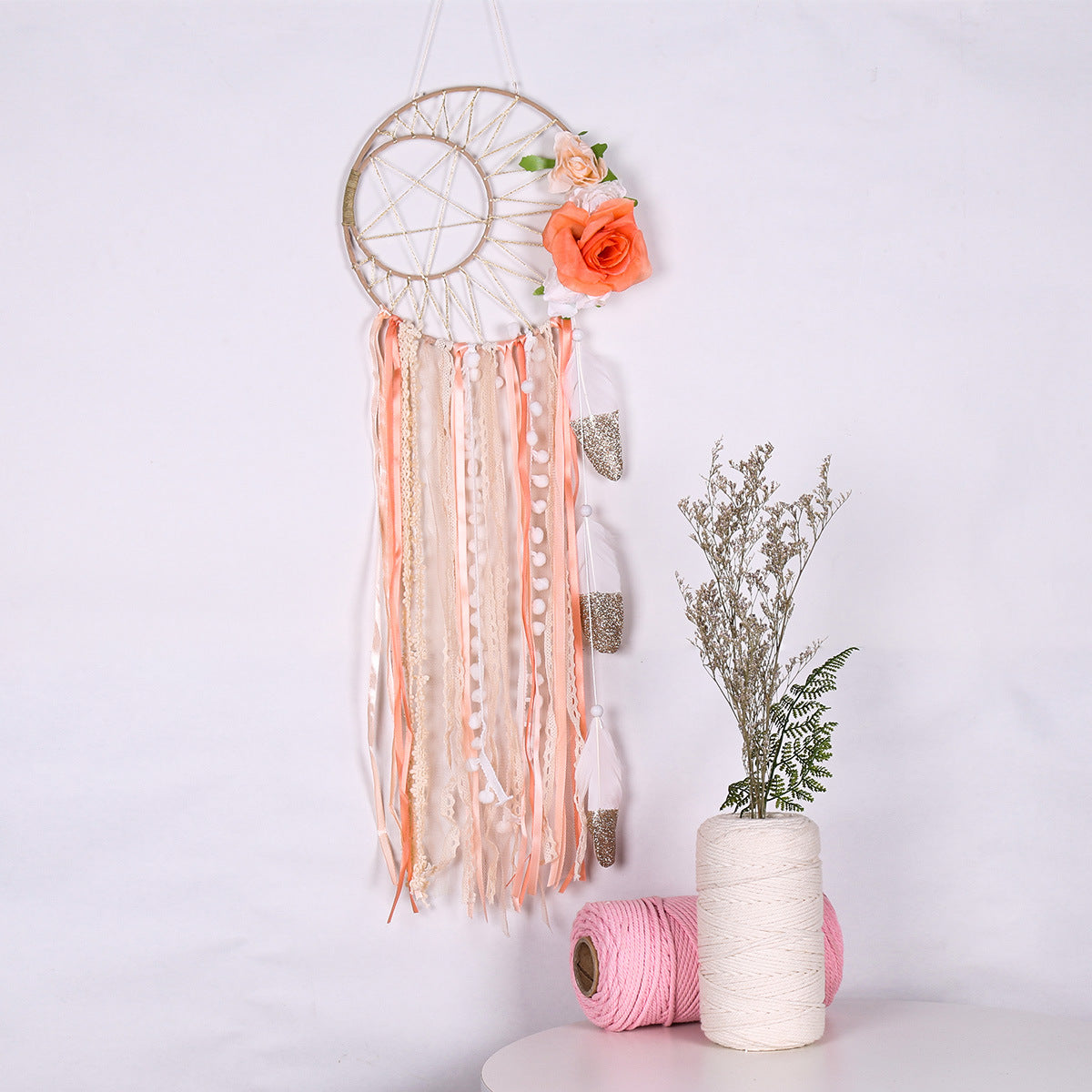 Boho Dream Catcher Wall Decor for Cozy Bedroom Style