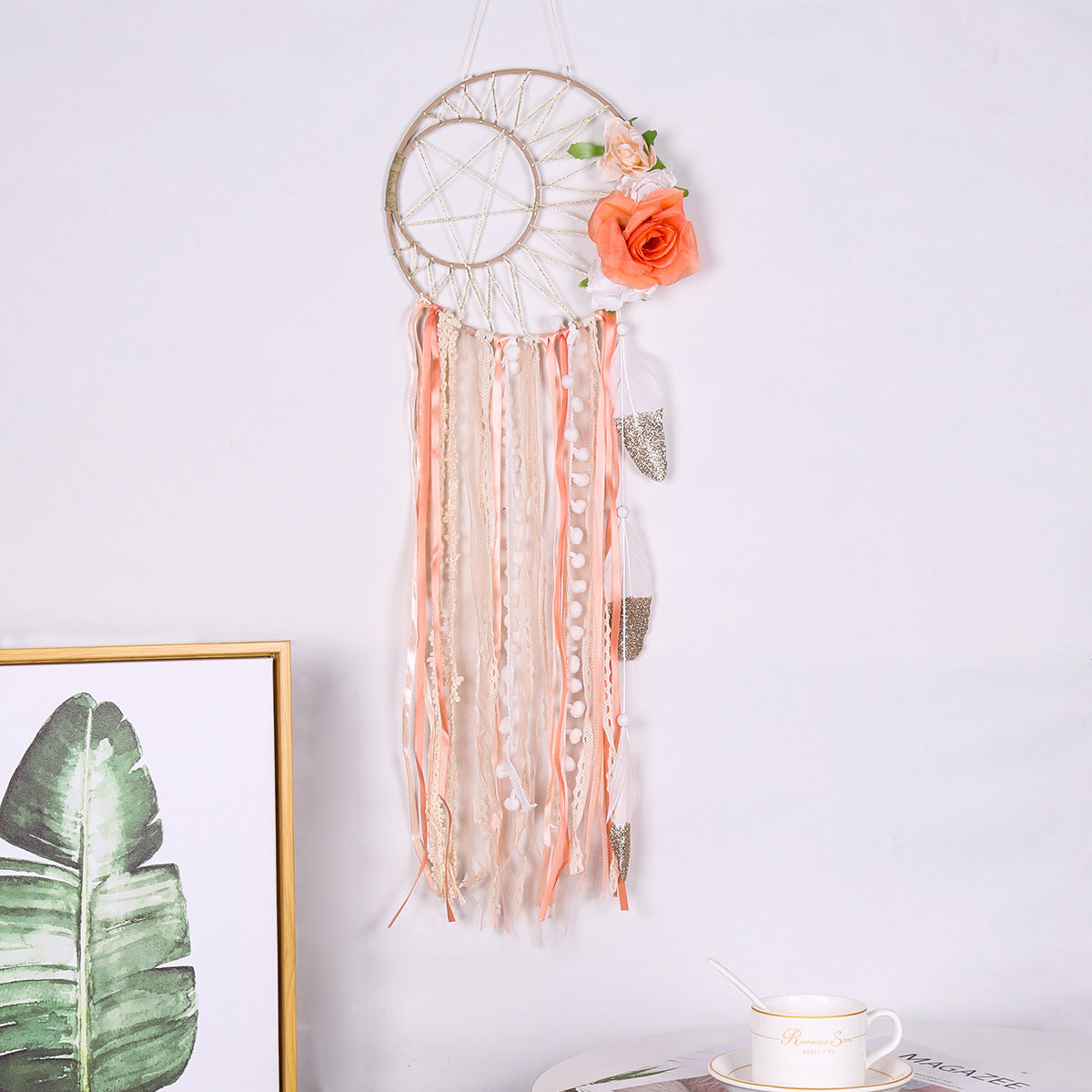 Boho Dream Catcher Wall Decor for Cozy Bedroom Style