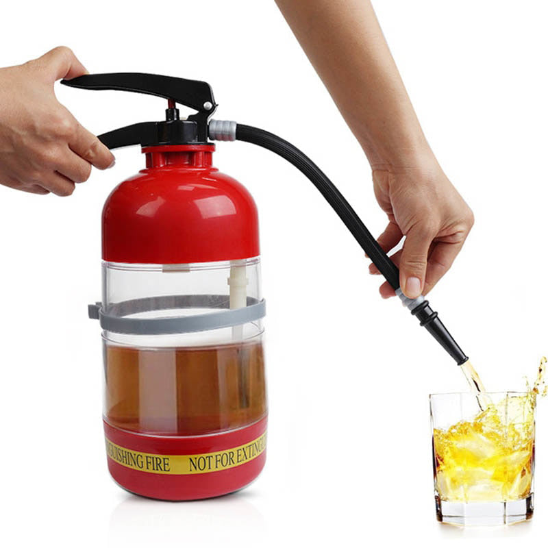 Fire Extinguisher Drink Dispenser for Parties, 1500 ML