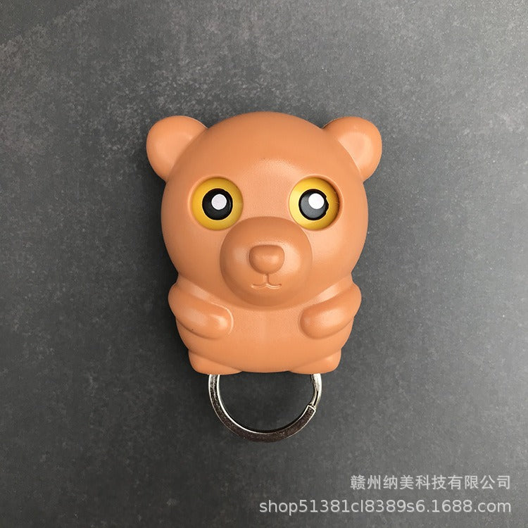 Magnetic Owl Key Hook, Non-Drill Entryway Key Holder