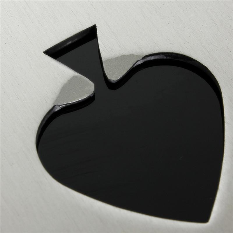 Stainless Steel Credit Card Bottle Opener, Poker Ace