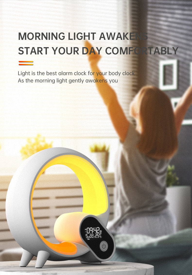 Smart Alarm Clock With Sunrise Ambient Light & App
