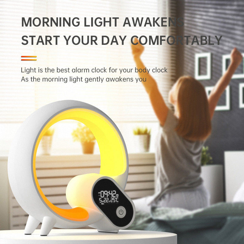 Smart Alarm Clock With Sunrise Ambient Light & App