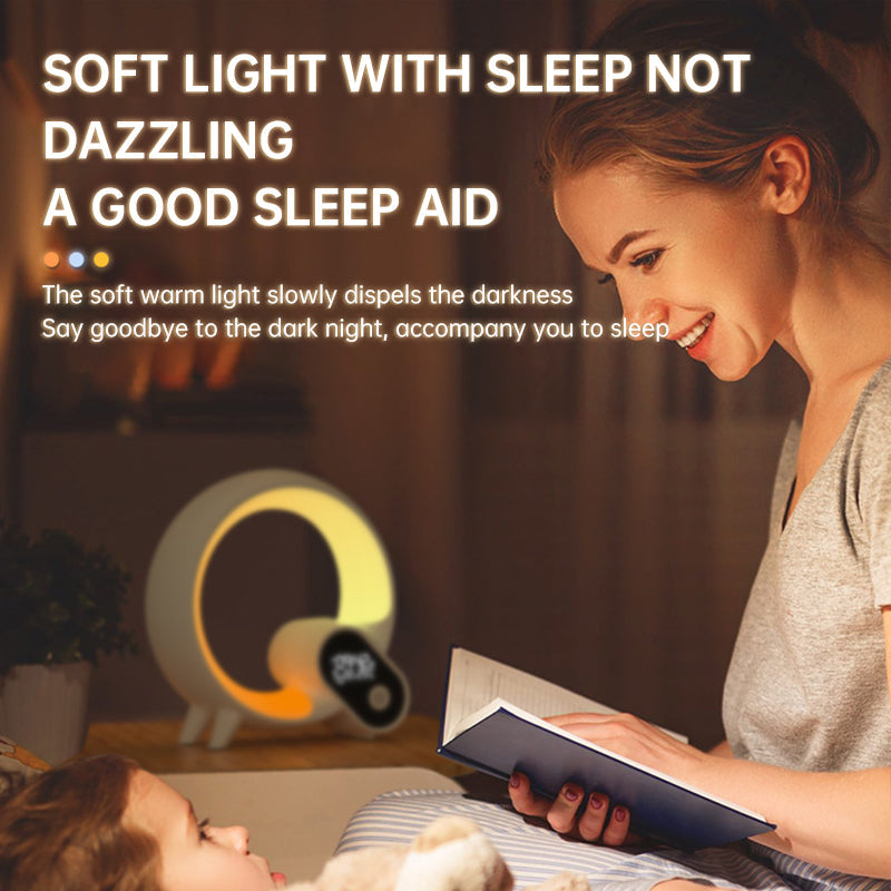 Smart Alarm Clock With Sunrise Ambient Light & App