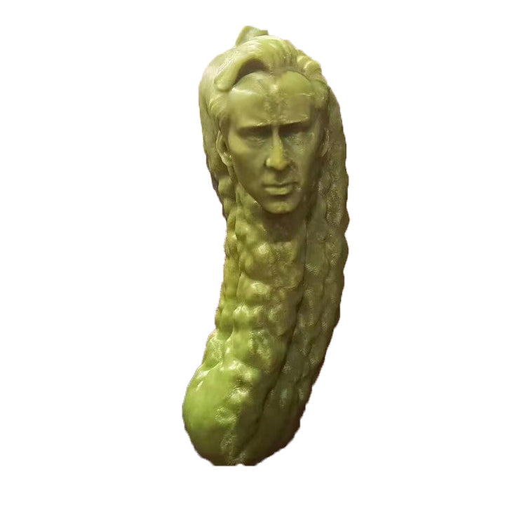 Funny Sculpted Gourd Fridge Magnet for Kitchen Decor