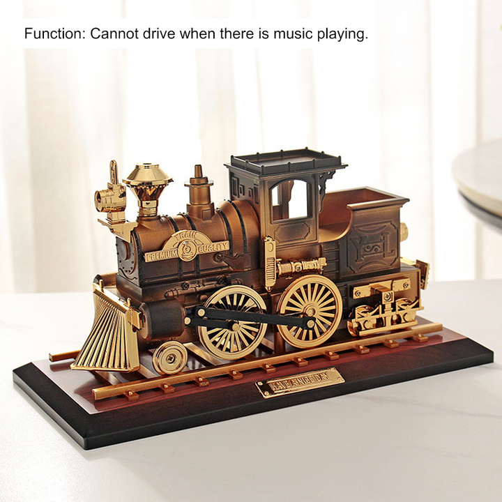 Retro Gramophone Vehicle Model With Music & Motion