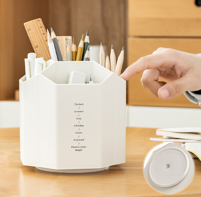 Rotating Pen Organizer for Tidy Desktop Organization
