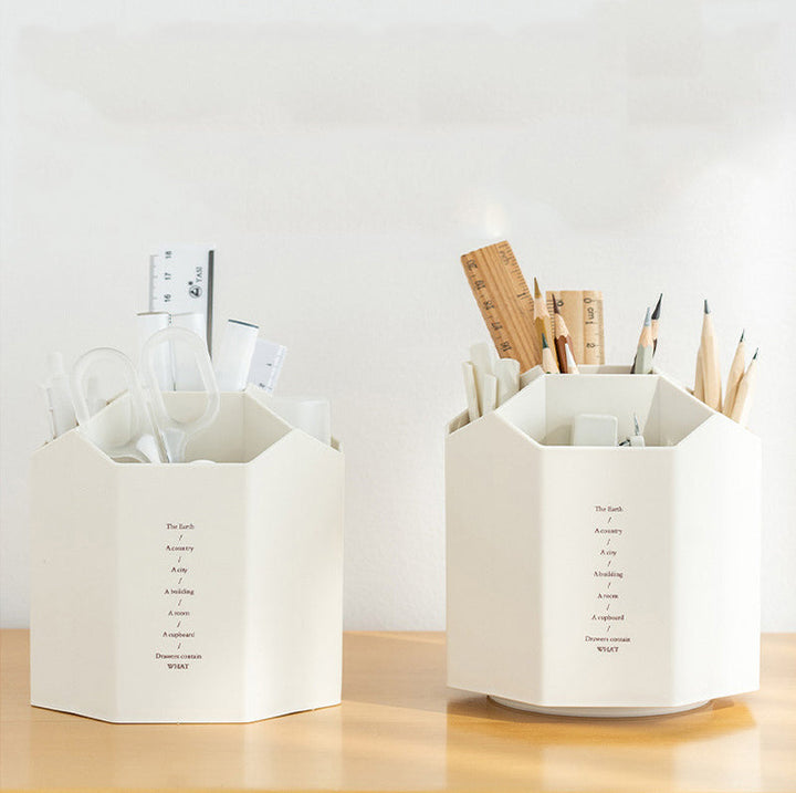 Rotating Pen Organizer for Tidy Desktop Organization
