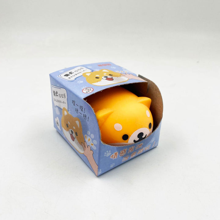Shiba Inu Squeeze Toy for Instant Stress Relief Desk