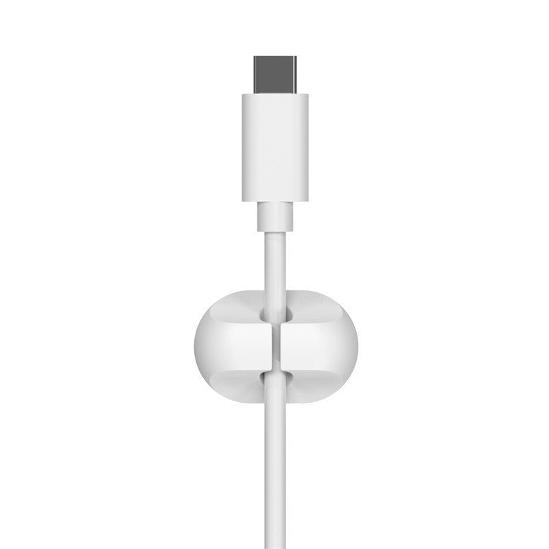 Silicone Cable Organizer for Desk and Nightstand Charging