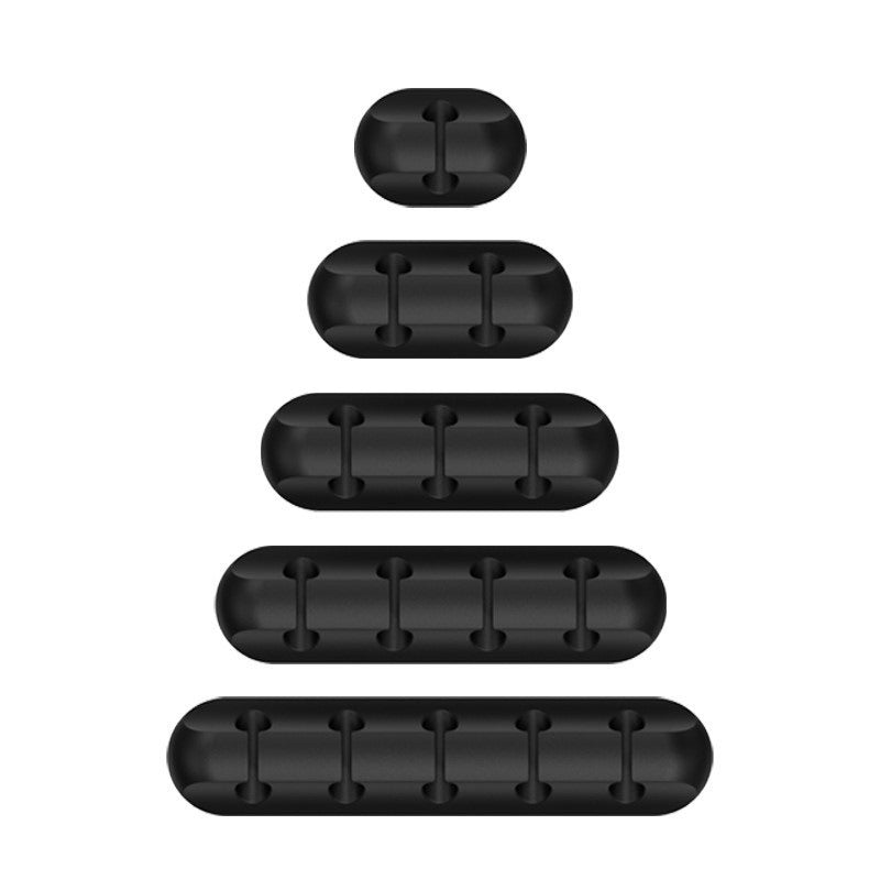 Silicone Cable Organizer for Desk and Nightstand Charging