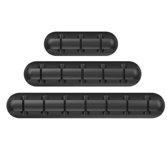 Silicone Cable Organizer for Desk and Nightstand Charging