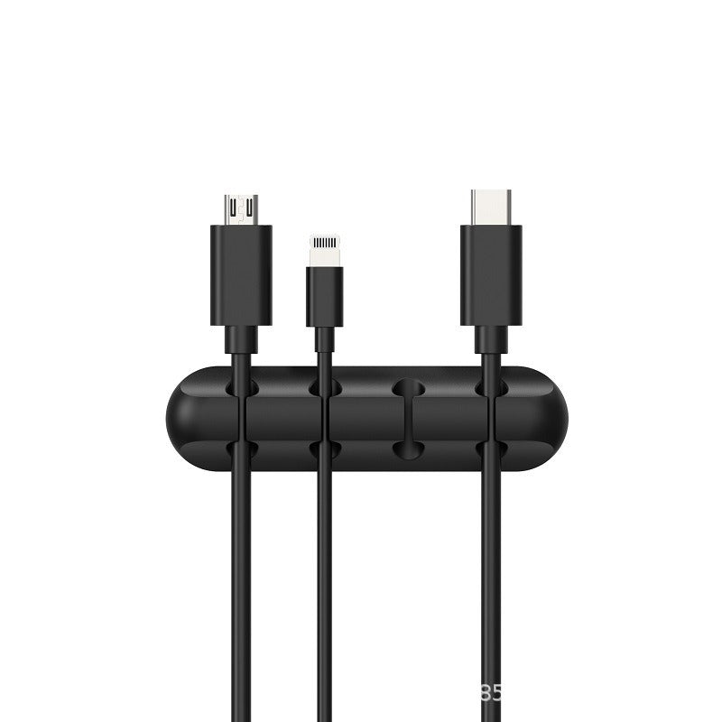 Silicone Cable Organizer for Desk and Nightstand Charging