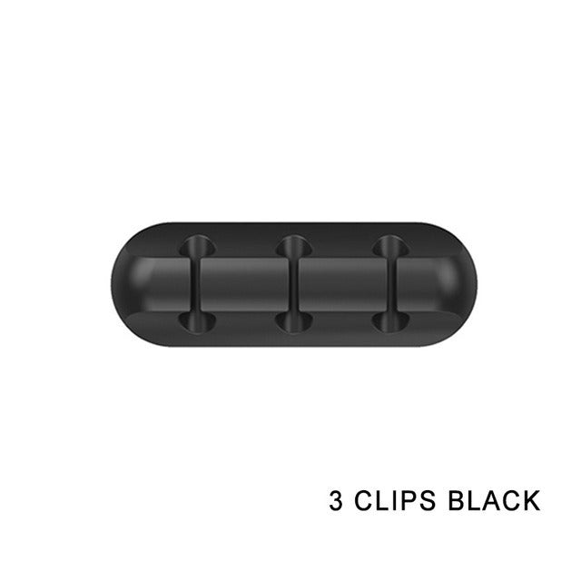 Silicone Cable Organizer for Desk and Nightstand Charging