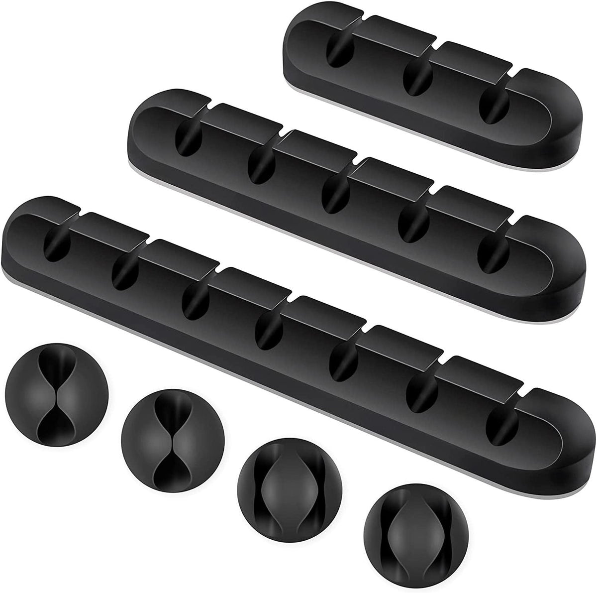 Silicone Cable Organizer for Desk and Nightstand Charging