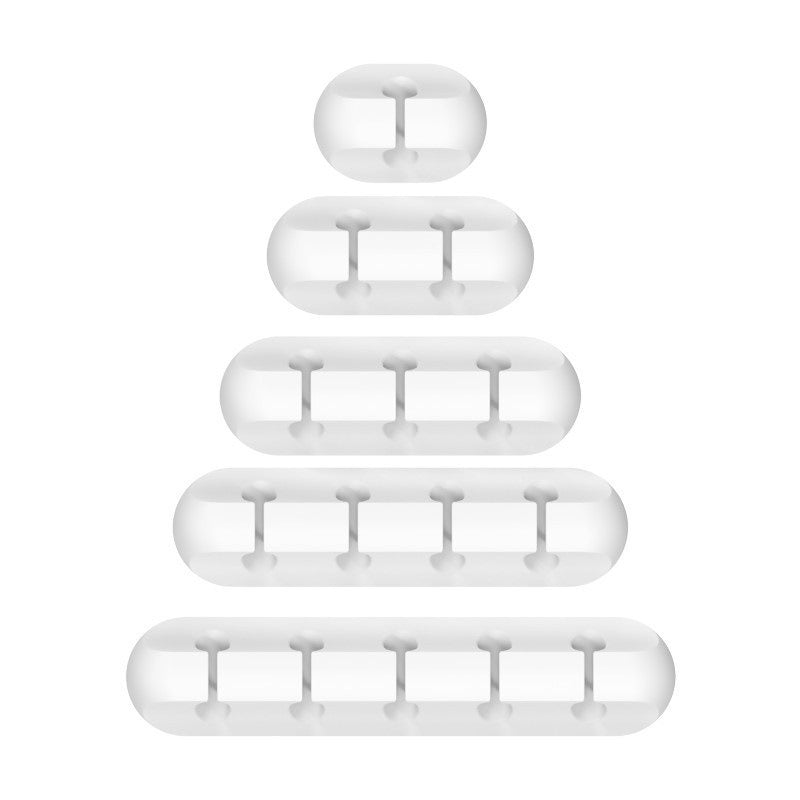 Silicone Cable Organizer for Desk and Nightstand Charging