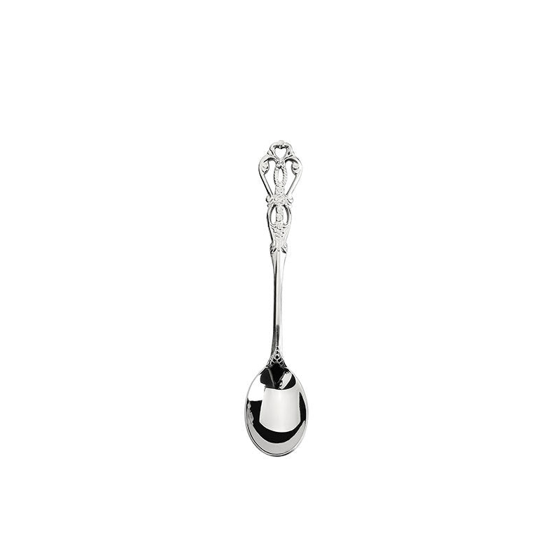 Stainless Steel Dessert Set 5 Piece, Ornate Vintage Style