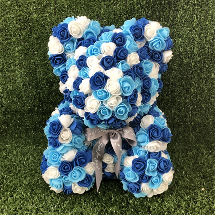 Rose Bear Gift Box – Everlasting Romantic Keepsake