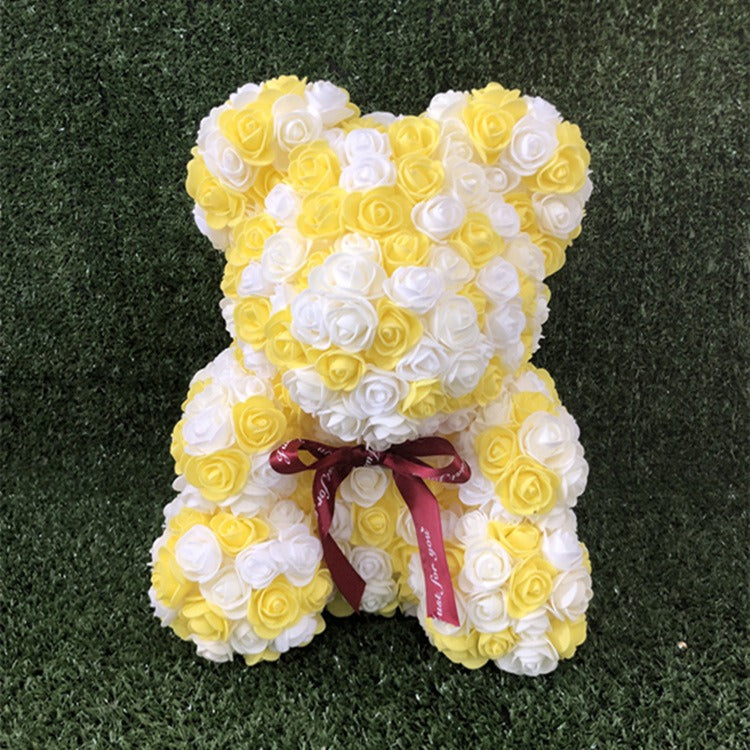 Rose Bear Gift Box – Everlasting Romantic Keepsake