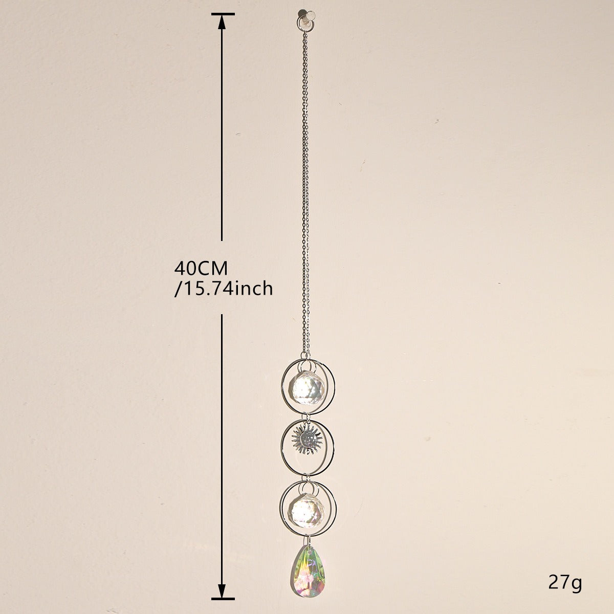 Crystal Sun Catcher Pendant for Celestial Rainbow Light