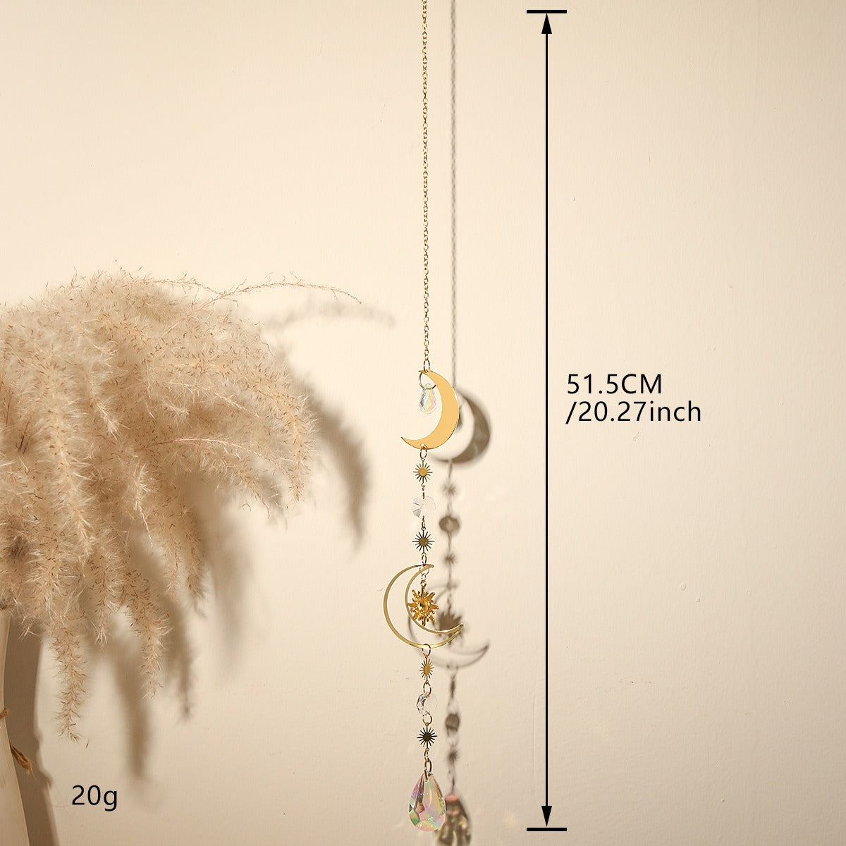 Crystal Sun Catcher Pendant for Celestial Rainbow Light