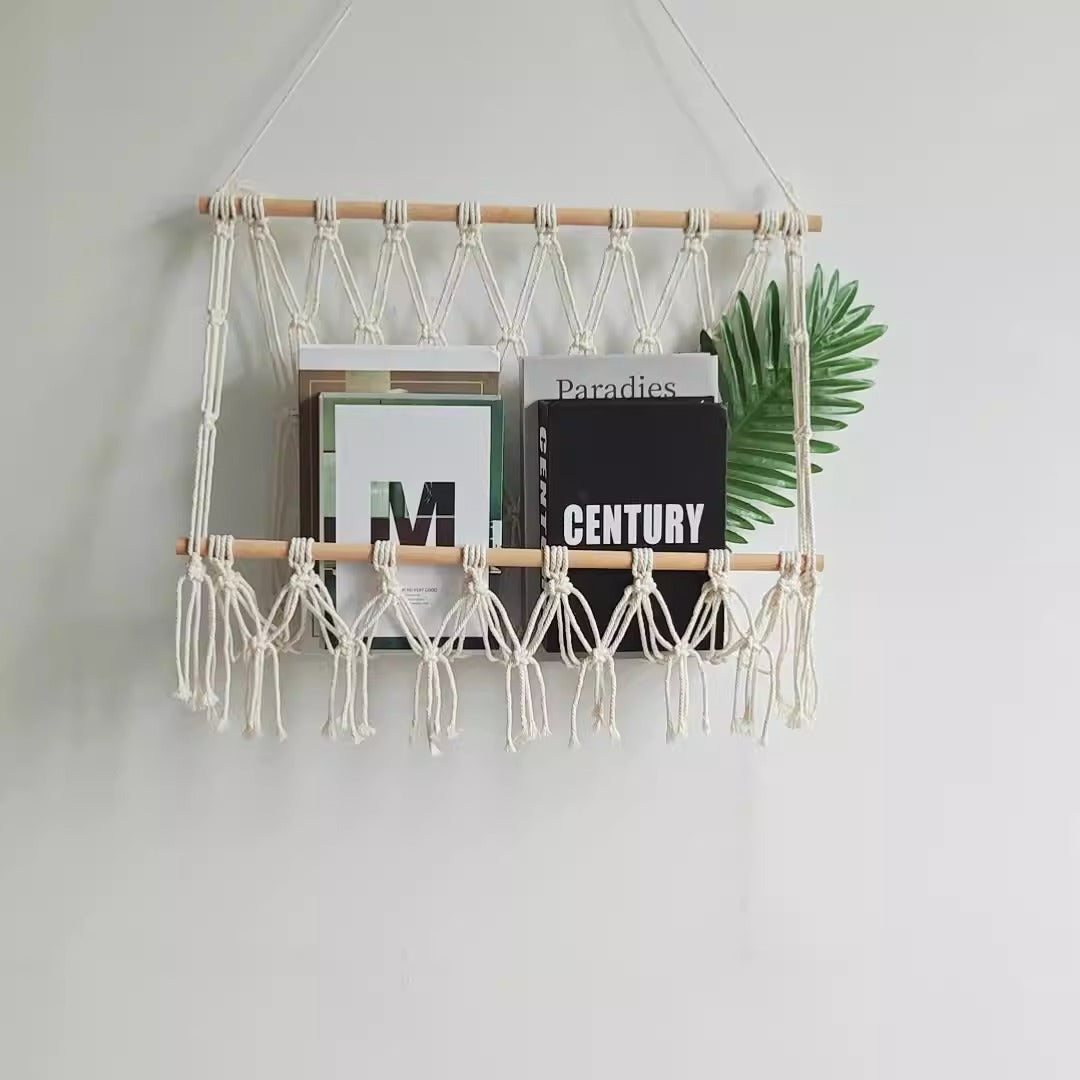 Toy Storage Hammock: Stylish Wall-Mounted Organization