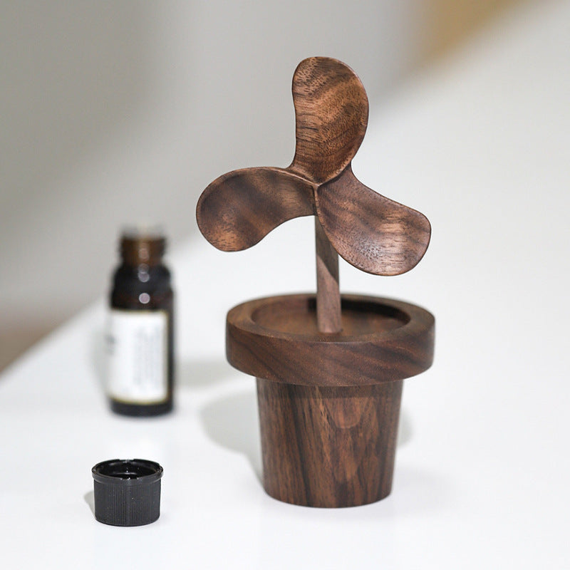 Wood Essential Oil Diffuser for Relaxing Home Fragrance