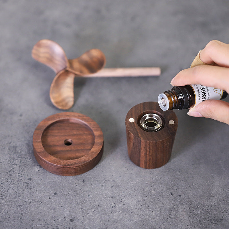 Wood Essential Oil Diffuser for Relaxing Home Fragrance