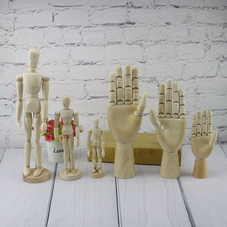 Wooden Art Mannequin Set for Easy Drawing Reference