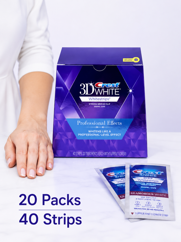Crest 3D Whitestrips — Professional Teeth Whitening