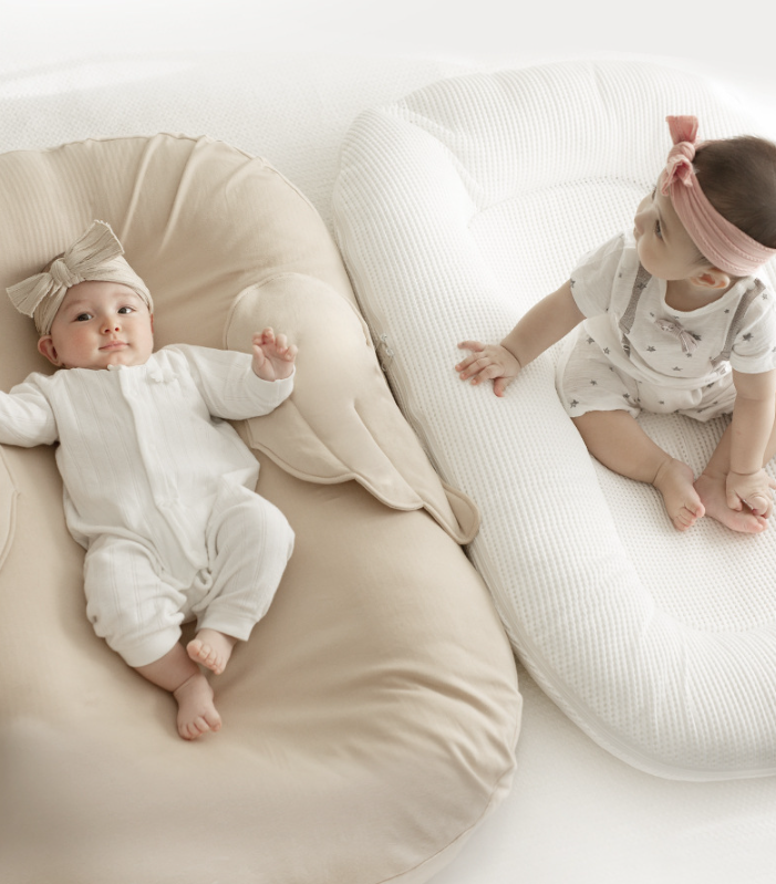 Newborn Crib Mattress Nest Lounger for Cozy Baby Rest
