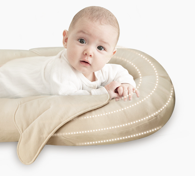 Newborn Crib Mattress Nest Lounger for Cozy Baby Rest
