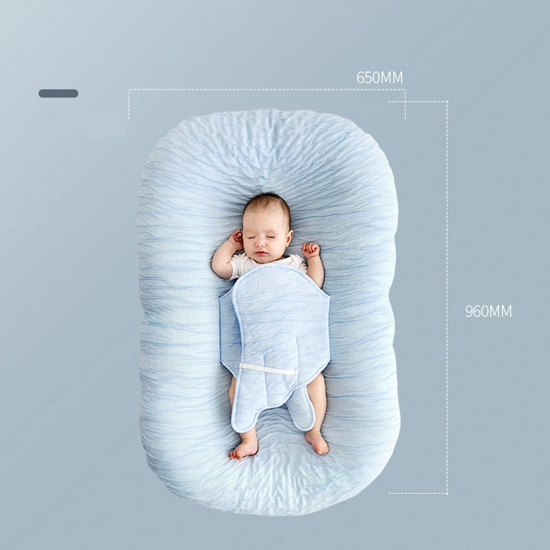 Newborn Crib Mattress Nest Lounger for Cozy Baby Rest