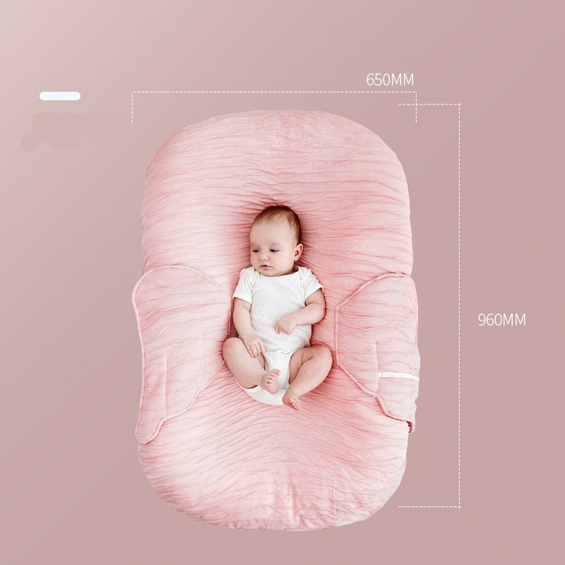 Newborn Crib Mattress Nest Lounger for Cozy Baby Rest