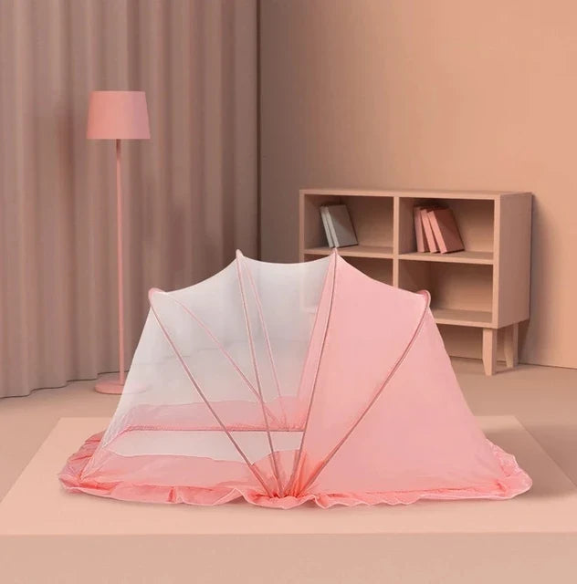 Baby Mosquito Net Tent with Blackout Canopy & Sleeping Pad