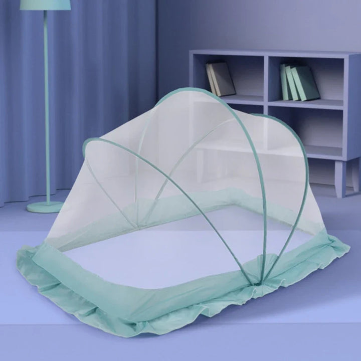 Baby Mosquito Net Tent with Blackout Canopy & Sleeping Pad