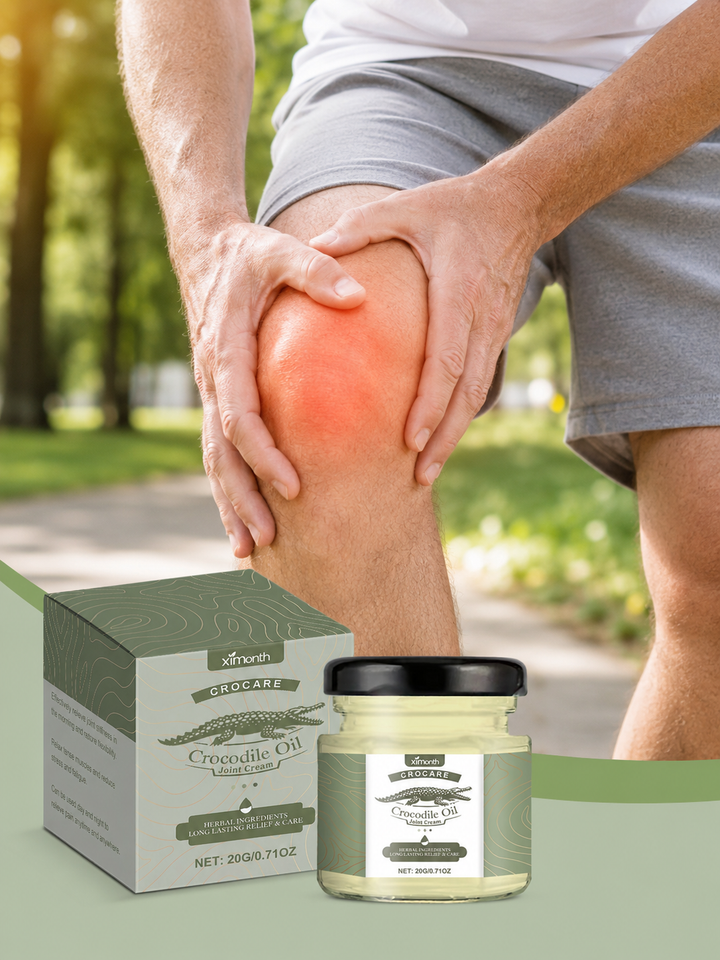 Crocodile Oil Joint Care Cream — Long-Lasting Relief