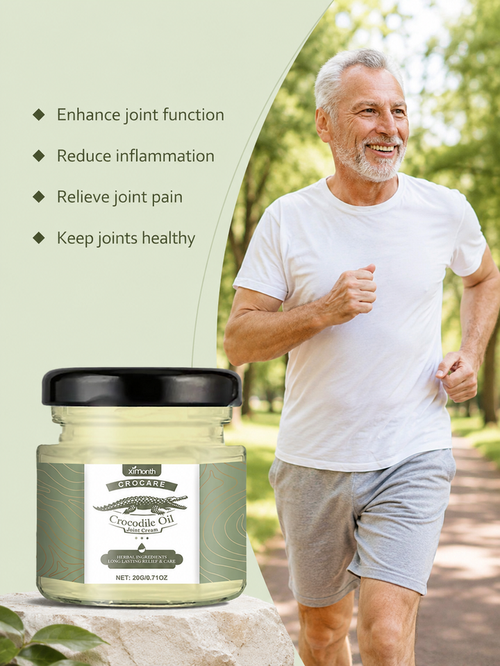 Crocodile Oil Joint Care Cream — Long-Lasting Relief