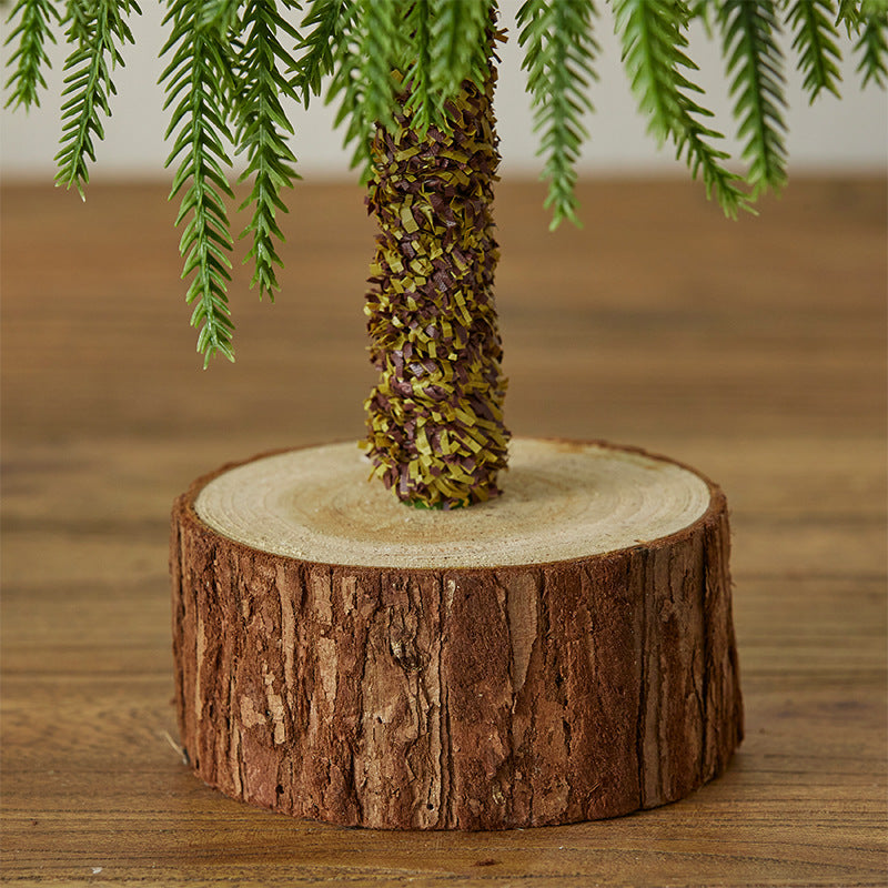 Crooked Neck Christmas Tree for Small-Space Holiday Cheer