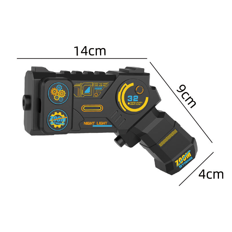 Glow-in-the-Dark Rope Launcher Toy for Night Play