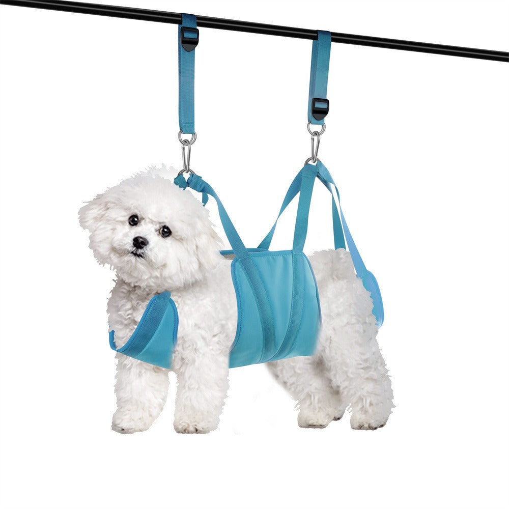 Pet Grooming Hammock for Secure, Easier Nail Trimming