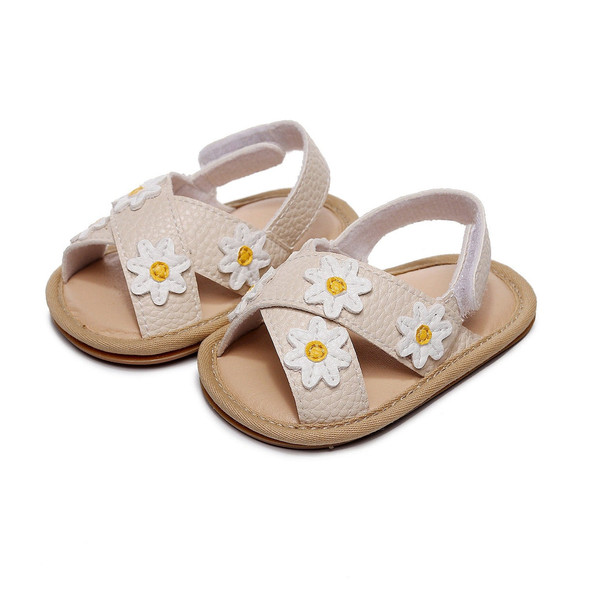 Girls' Flower Sandals for Comfortable Everyday Walks