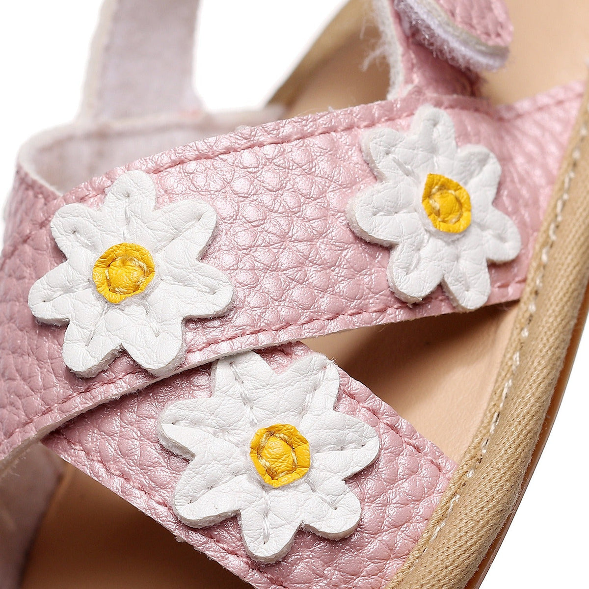 Girls' Flower Sandals for Comfortable Everyday Walks